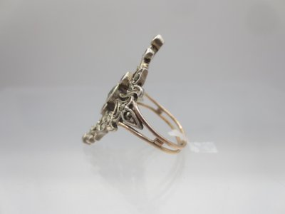 Marquise or et argent, XIXe siècle.  