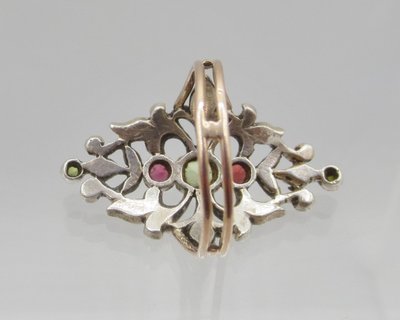 Marquise or et argent, XIXe siècle.  