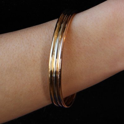 Bracciale rigido in oro 3