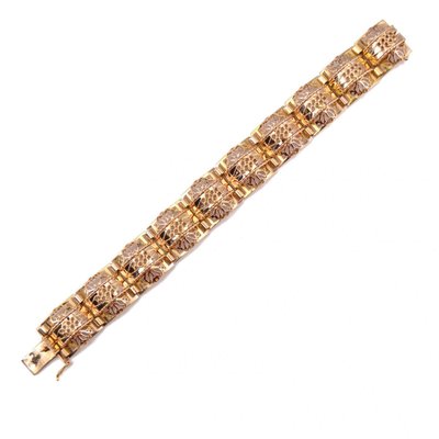 Openwork Vintage Gold Bracelet
