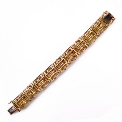 Openwork Vintage Gold Bracelet