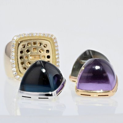Bague Fred Pain De Sucre Or Jaune Diamants