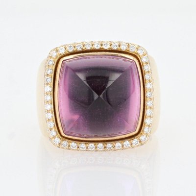 Bague Fred Pain De Sucre Or Jaune Diamants