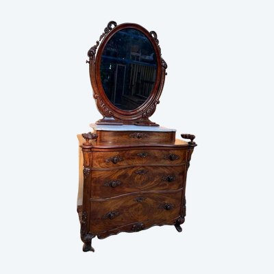 Convenient - Hairdresser Napoleon III with psyche.