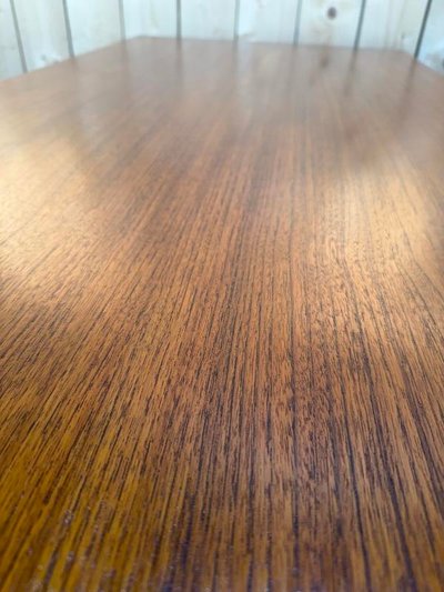Mahogany Scandinavian style dining table