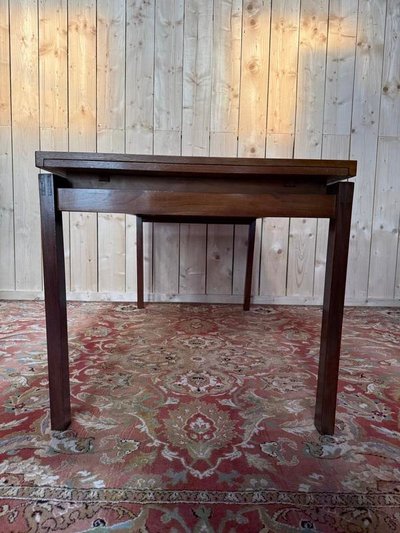 Mahogany Scandinavian style dining table