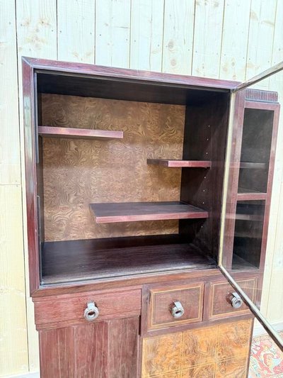 Kleine Garderobe - Buffet - Vitrine Art Deco Ära