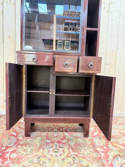Kleine Garderobe - Buffet - Vitrine Art Deco Ära