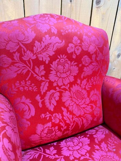 Sessel - Bergère -Stil Louis XVI / Napoleon III.