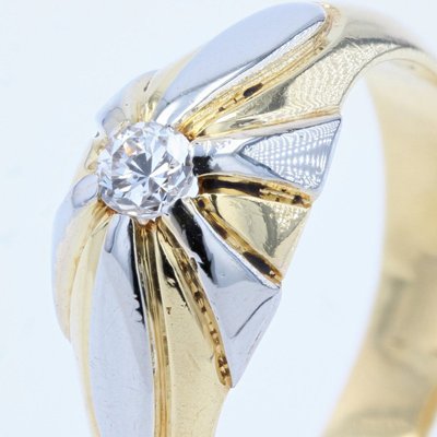 Bague Jonc Diamant 2 Ors