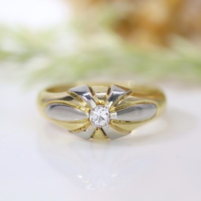 Bague Jonc Diamant 2 Ors