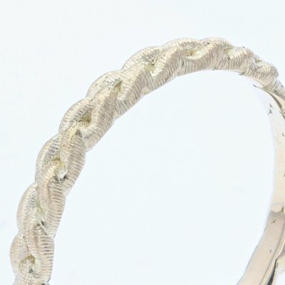 Alliance Tresse Ciselée Or Jaune