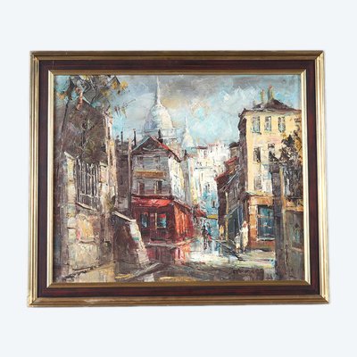 Paris, Montmartre, signiert und datiert 1976