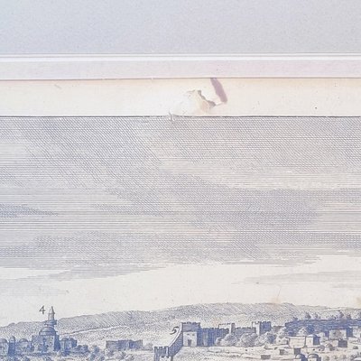 Panoramic views of Jerusalem in Scio, Framed engravings, 19th century