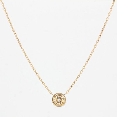 Old Chain And Its Round Diamond Pattern