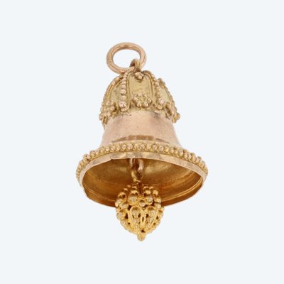 Rose Gold Bell Charm