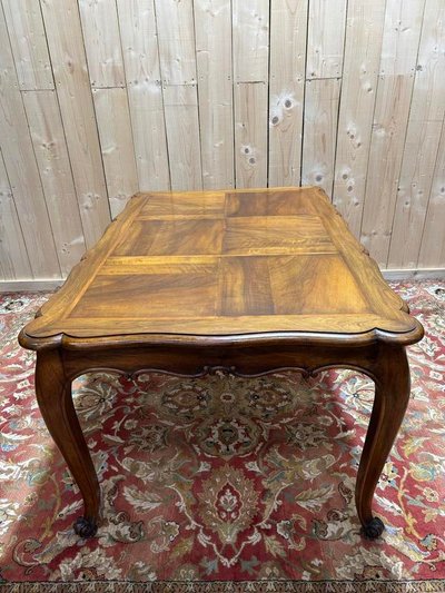 Louis XV style walnut table