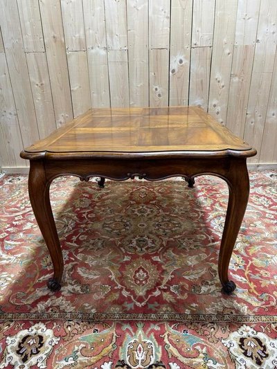 Louis XV style walnut table
