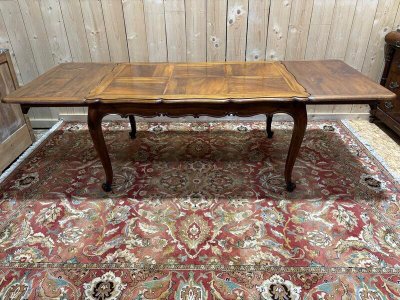 Louis XV style walnut table