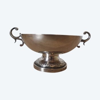 Coupe de mariage à anses - Argent massif - Vers 1798-1809