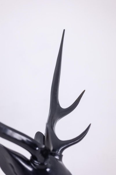 François Pompon. Deer, life-size bronze sculpture. Edition 2006.LS659260003D