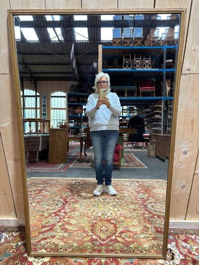 Miroir Louis XVI biseaute ancien 