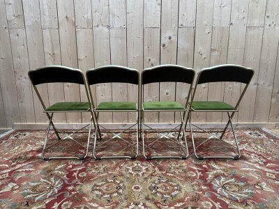 4 chaises DMA événementielles vert 