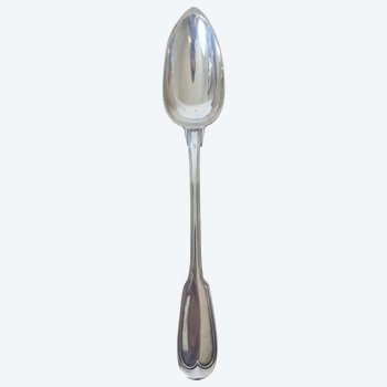 Stew spoon - Solid silver - Circa 1819-1838