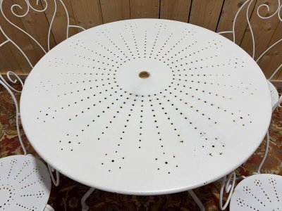 Mobili da giardino in ferro battuto