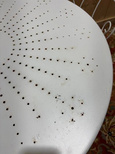 Mobili da giardino in ferro battuto