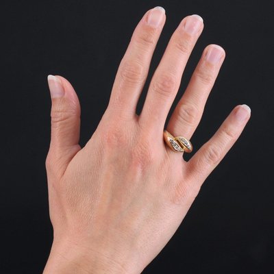 Bague Diamants Or Jaune