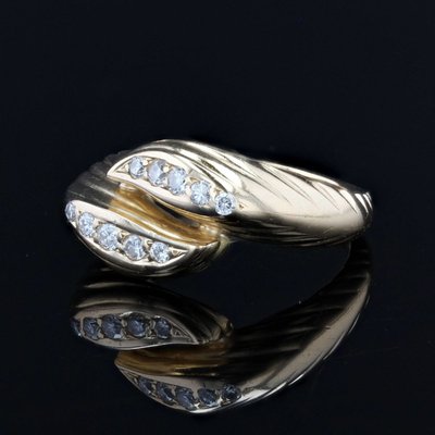 Bague Diamants Or Jaune