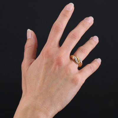 Bague Diamants Or Jaune