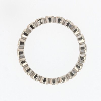 Full Round Diamond Wedding Band