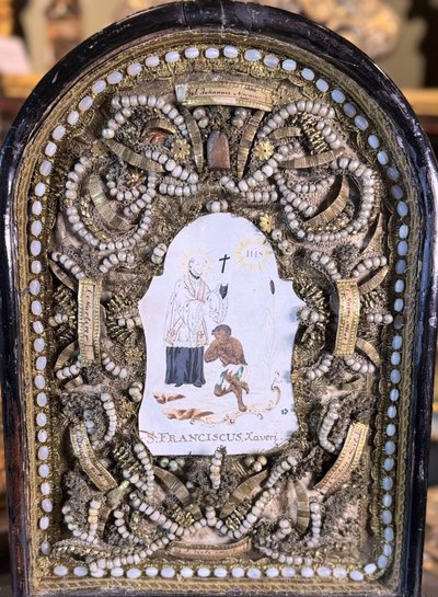 Reliquary Niche to the Glory of Saint Francis Xavier - circa 1800