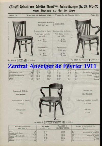 Thonet Nr. 6150 Bürostuhl von 1911, sattelförmiger Holzsitz - Bugholz -