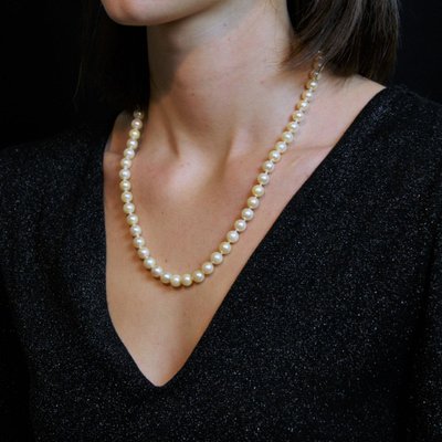 Collier De Perles De Culture Choker