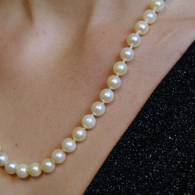 Collier De Perles De Culture Choker