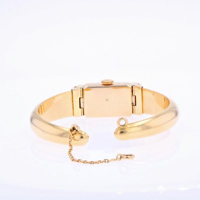 Montre En Or Jaune De Dame Jonc