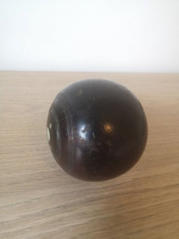 Rasen-Bowlingkugel - England - Gaïac - Ende des 19. Jahrhunderts