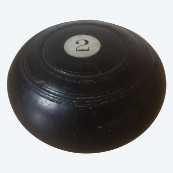 Rasen-Bowlingkugel - England - Gaïac - Ende des 19. Jahrhunderts