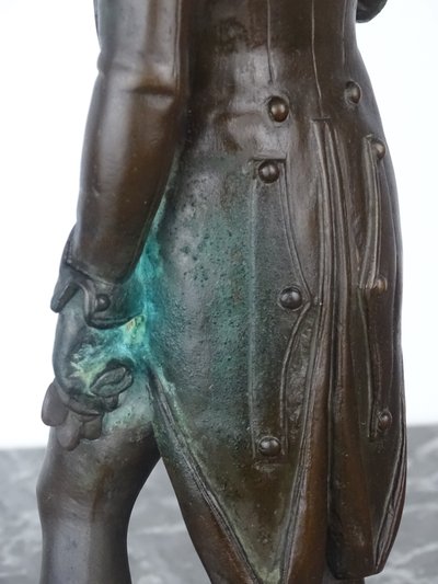Daumié - Napoléon Sur Un Champ De Bataille - Fin XIX è Siècle