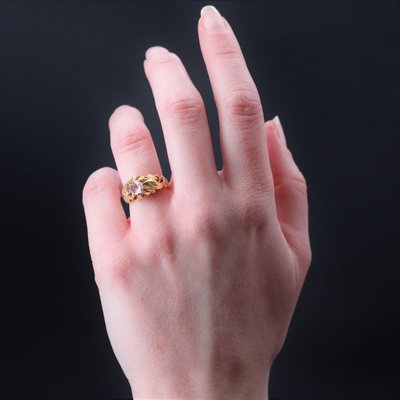 Armreif mit graviertem Diamanten