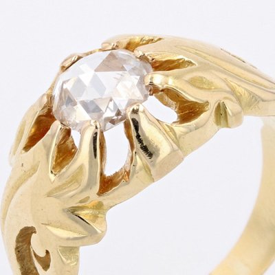 Armreif mit graviertem Diamanten