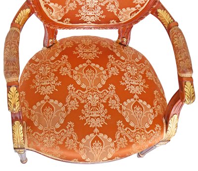 Satz von 3 Cabriolet-Sesseln im Louis XVI-Stil