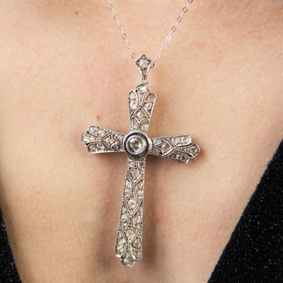 Croix Ancienne Diamants