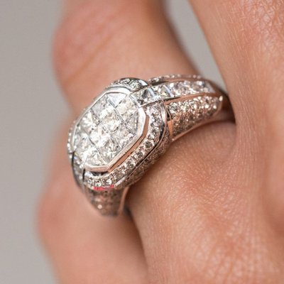 Prinzessinnen-Diamantring