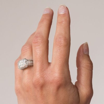 Prinzessinnen-Diamantring