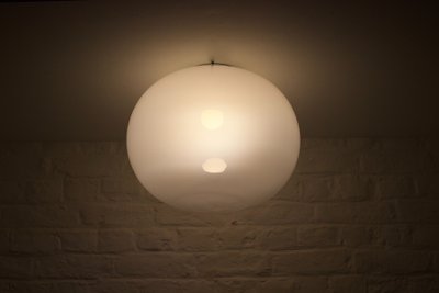 Opalescent Glass Ceiling Light