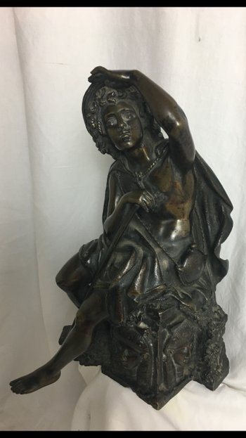 Bronze by Jacques Théodore Coinchon